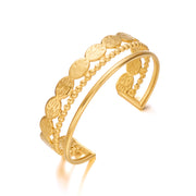 Heart Trendy Magazine Style Women's Stainless Steel Bracelet