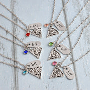 Best Friend Forever Pizza Necklace