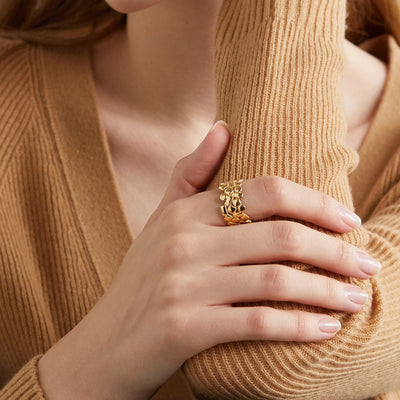 Ins Fashion Style Creative Punk Retro Rock Ring