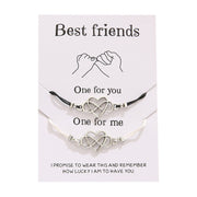Cross-border Best-selling Best Friends Friendship Card Bracelet