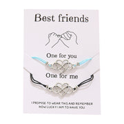 Cross-border Best-selling Best Friends Friendship Card Bracelet