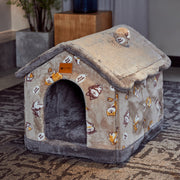 Foldable House Pet Bed