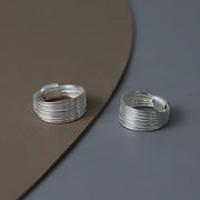 Sterling Silver Ring Simple And Exquisite Special-interest Design High Sense