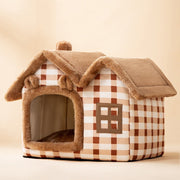 Foldable House Pet Bed