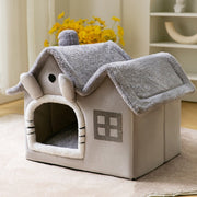 Foldable House Pet Bed