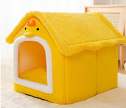 Foldable House Pet Bed