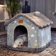 Foldable House Pet Bed