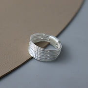 Sterling Silver Ring Simple And Exquisite Special-interest Design High Sense